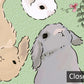 Whimsical Rabbit Garden Mural Wallpaper