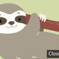 Charming Sloth Green Nursery Mural Wallpaper