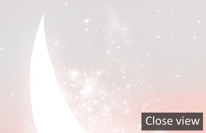 Dreamy Moonlight Clouds Bedroom Mural Wallpaper