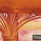 Sunset Savanna Trees Mural Wallpaper