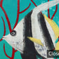 Colorful Ocean Life Artistic Wallpaper Mural