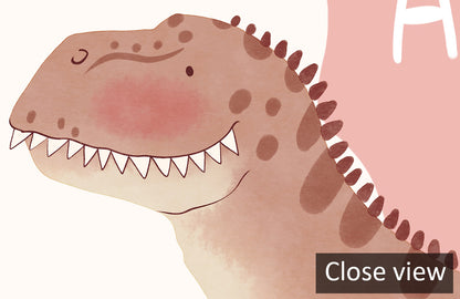 Mappa del Mondo dei Dinosauri per Bambini
