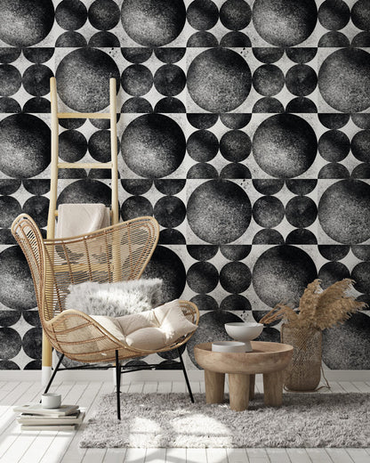 Maestoso Muro in Marmo Dorato Wallpaper