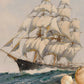 Vintage Nautical Ship Ocean Wall Mural Wallpaper