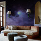 Celestial Nebula Glow Mural Wallpaper