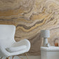 Golden Dune Marble Mural Wallpaper