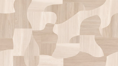 Beige Blocks Wallpaper Mural artwork