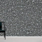 Moderne geometrische Holztextur Tapete Mural