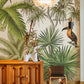 Tropical Jungle Bird Mural Wallpaper