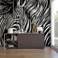 Zebra Stripes Mural Wallpaper