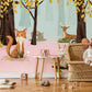 Enchanted Forest Animal Kid's Mural Wallpaper