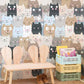 Cute Cat Cartoon Pattern Mural Wallpaper