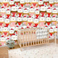 Cute Animal Heart Pattern Mural Wallpaper