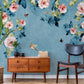 Pink China Rose Wallpaper Mural