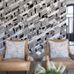 Modern Monochrome Cityscape Mural Wallpaper