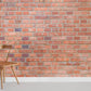 Rustic Red Brick Mural Wallpaper