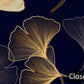 Opulent Ginkgo Harmony Mural Wallpaper