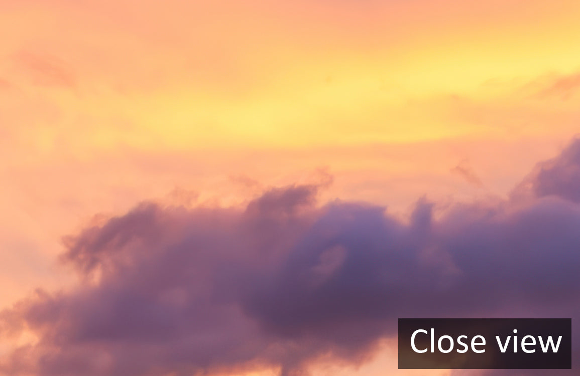 Radiant Sunset Glow Mural Wallpaper