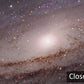 Andromeda Galaxy Drift Mural Wallpaper