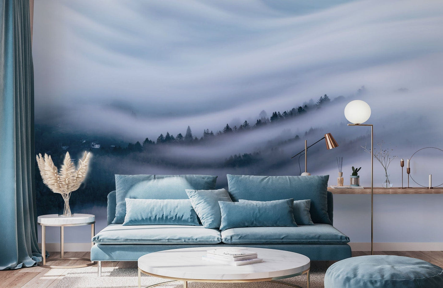 Cloud Forest Landscape Wall Mural