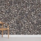 Pebble Texture Grey Modern Mural Wallpaper