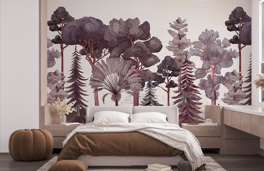 Enchanted Forest Scenic Wallpaper Mural