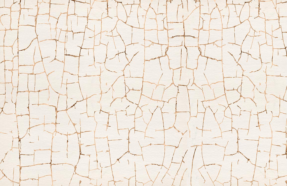 Beige Crackled Abstract Mural Wallpaper