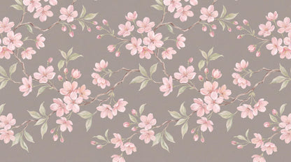Gentle Pink Blossom Branches Wallpaper Mural - image 6