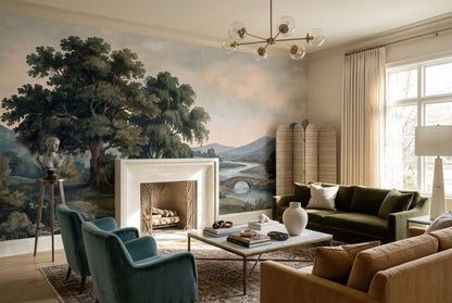Green River Bridge Landscape Wallpaper Mural - 6