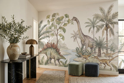 Sage Dinosaur Wallpaper Mural view 4