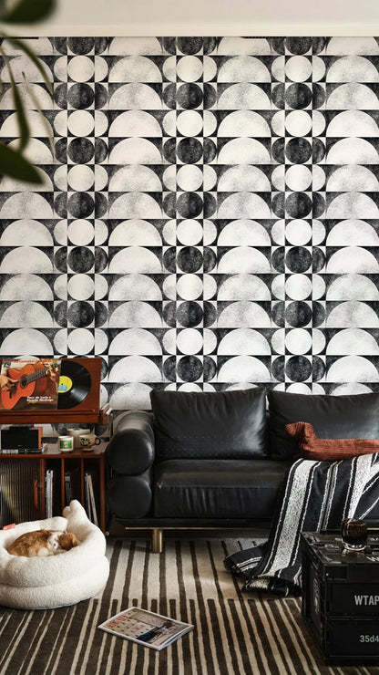 Maestoso Muro in Marmo Dorato Wallpaper