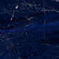 Papier Peint Panoramique Géode de Cristal Bleu Foncé