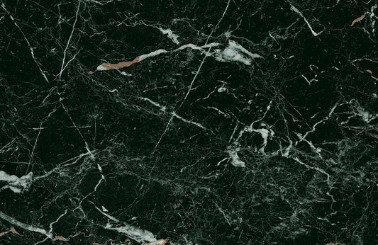 Luxurious Black Marble Effect Mural Wallpaper