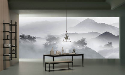 Dreamland Wallpaper Mural Featuring the Airy Mountain Landscape