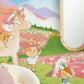colorful forest animal wall mural corridor decor