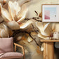 Elegant Blossom Retreat Mural Wallpaper