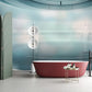 Futuristic Dome Interior Mural Wallpaper