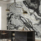 Majestic Marble Mural Wallpaper in kitchen