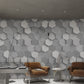 Monochrome Hexagonal Elegance Mural Wallpaper