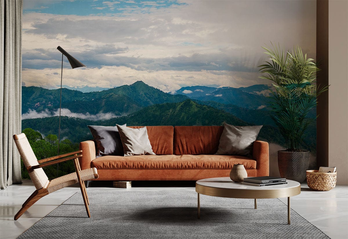 Soothing Mountain Landscape Wall Mural