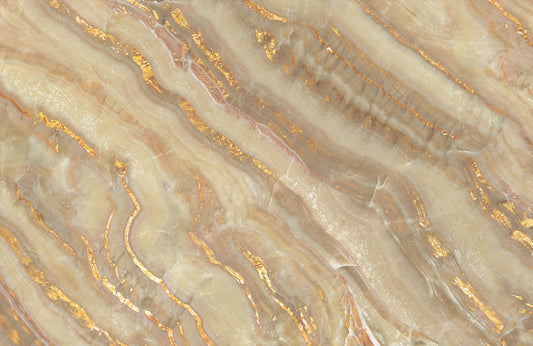 Luxury Gold Vein Marble Mural Wallpaper