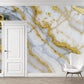 Majestic Gold Marble Mural Wallpaper