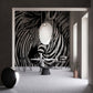 Zebra Stripes Mural Wallpaper