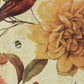 Vintage Botanical Bird Floral Mural Wallpaper