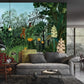 Tropical Rainforest Wildlife Botanical Wallpaper Mural