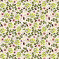 Botanical Green Leaf Floral Mural Wallpaper