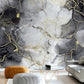 Luxurious Gold Vein Marble Mural Wallpaper