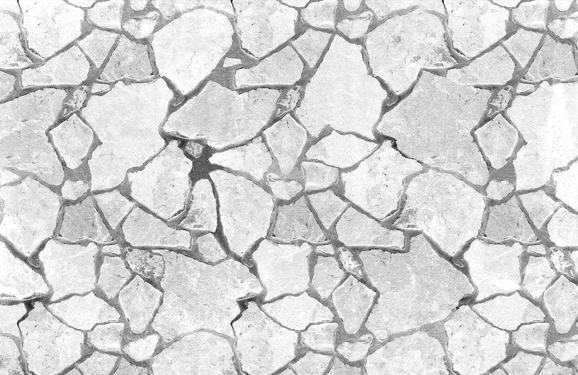 Muretto in Texture di Legno Geometrico Moderno