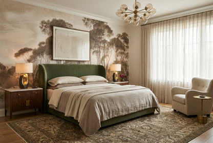 Gray Artistic Tree Jungle Wallpaper Mural