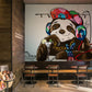 Hip Panda DJ Funky Wall Mural